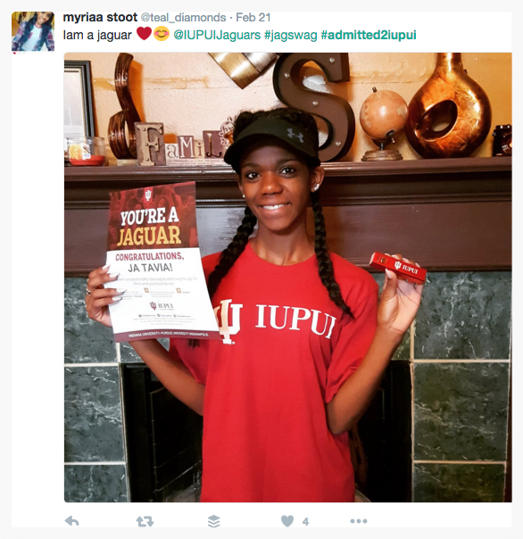 Engage your admitted students with user generated content.